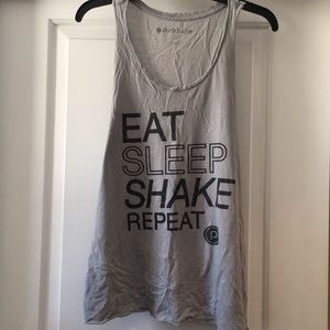 Gray Pure Barre tank